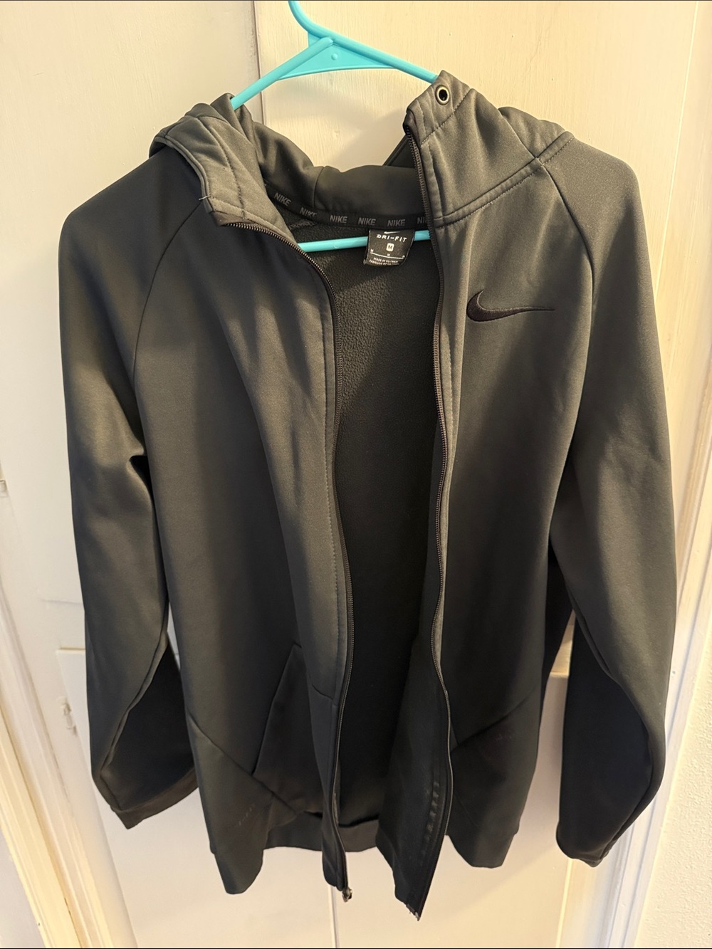 Nike Black Hooded Performance Jacket